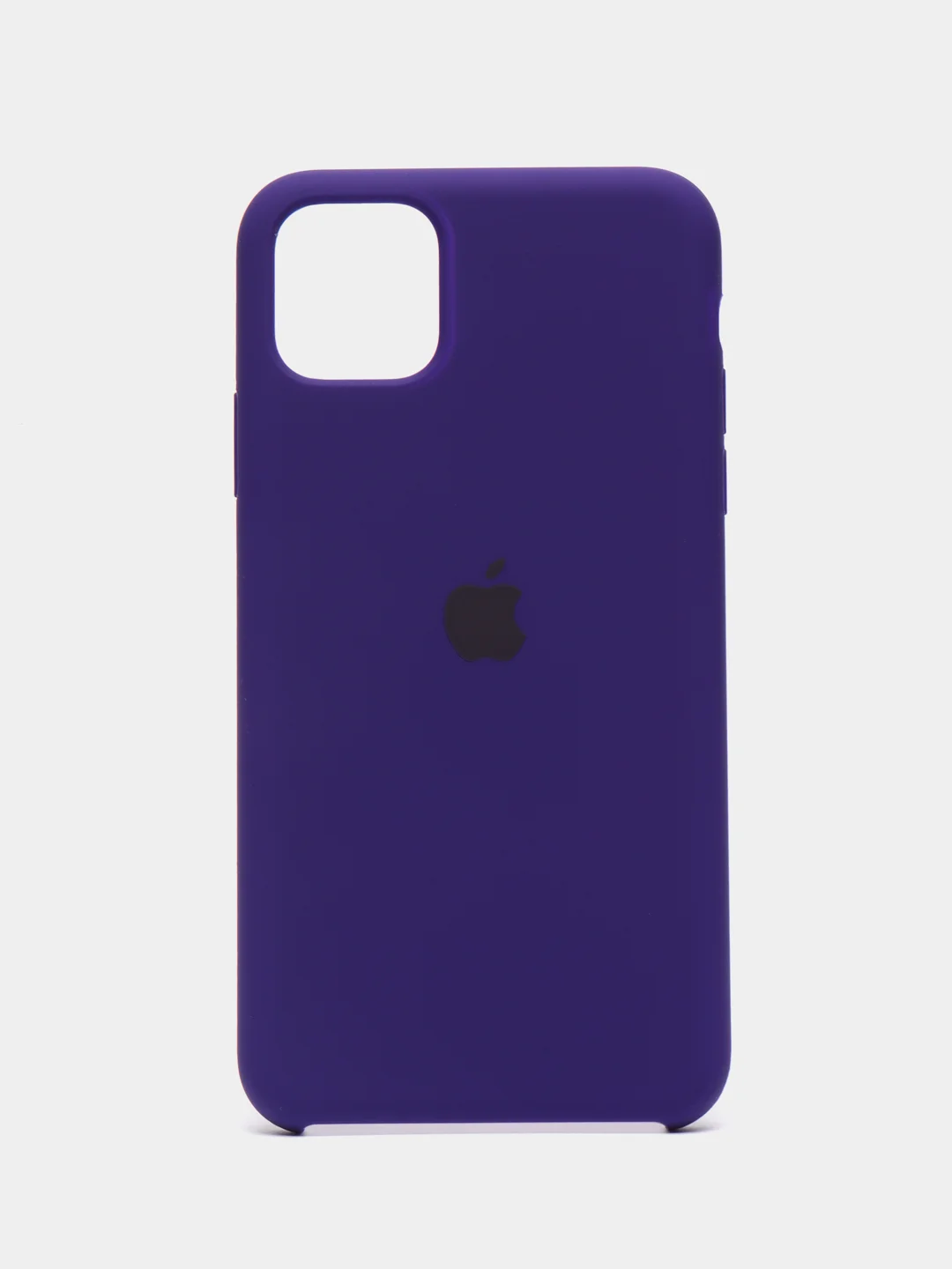 Фиолетовый чехол для iPhone 11, 6S, 7, 8, XR, XS, 7+, XS Max, Silicone Case, с открытым низом