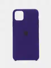 Фиолетовый чехол для iPhone 11, 6S, 7, 8, XR, XS, 7+, XS Max, Silicone Case, с открытым низом