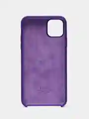 Фиолетовый чехол для iPhone 11, 6S, 7, 8, XR, XS, 7+, XS Max, Silicone Case, с открытым низом