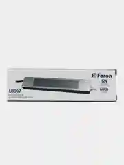 Трансформатор электронный для светодиодной ленты 60W 12V IP67 (драйвер), LB007