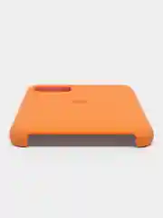 Оранжевый чехол для iPhone 11, 6S, 7, 8, XR, XS, 7+, 11 Pro Max, с открытым низом, Silicone Case