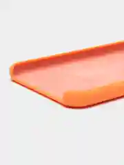 Оранжевый чехол для iPhone 11, 6S, 7, 8, XR, XS, 7+, 11 Pro Max, с открытым низом, Silicone Case