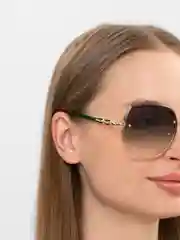 Зеленый очки солнцезащитные, женские