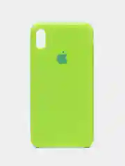 Салатовый чехол для iPhone 11, 6S, 7, 8, XR, XS, 7+, 11 Pro Max, с открытым низом, Silicone Case