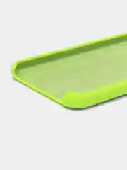 Салатовый чехол для iPhone 11, 6S, 7, 8, XR, XS, 7+, 11 Pro Max, с открытым низом, Silicone Case