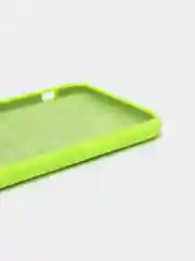 Салатовый чехол для iPhone 11, 6S, 7, 8, XR, XS, 7+, 11 Pro Max, с открытым низом, Silicone Case