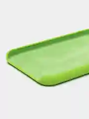 Зеленый чехол для iPhone 11, 6S, 7, 5, XR, XS, 7+, 11 Pro Max, с открытым низом, Silicone Case