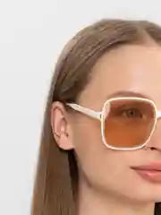 Карамельный очки солнцезащитные, женские, квадратные