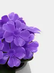 Желтый искусственные цветы, фиалки, пластиковый букет, композиция 20 см