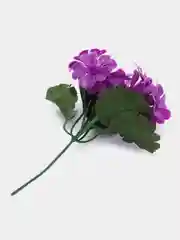 Багровый искусственные цветы, фиалки, пластиковый букет, композиция 20 см