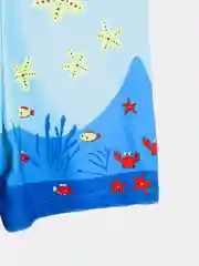Лазурный детские плавки для мальчика синие