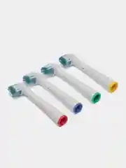 Розовый насадки для электрической зубной щетки, совместимые с Oral-B Braun, 4 шт
