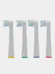 Розовый насадки для электрической зубной щетки, совместимые с Oral-B Braun, 4 шт