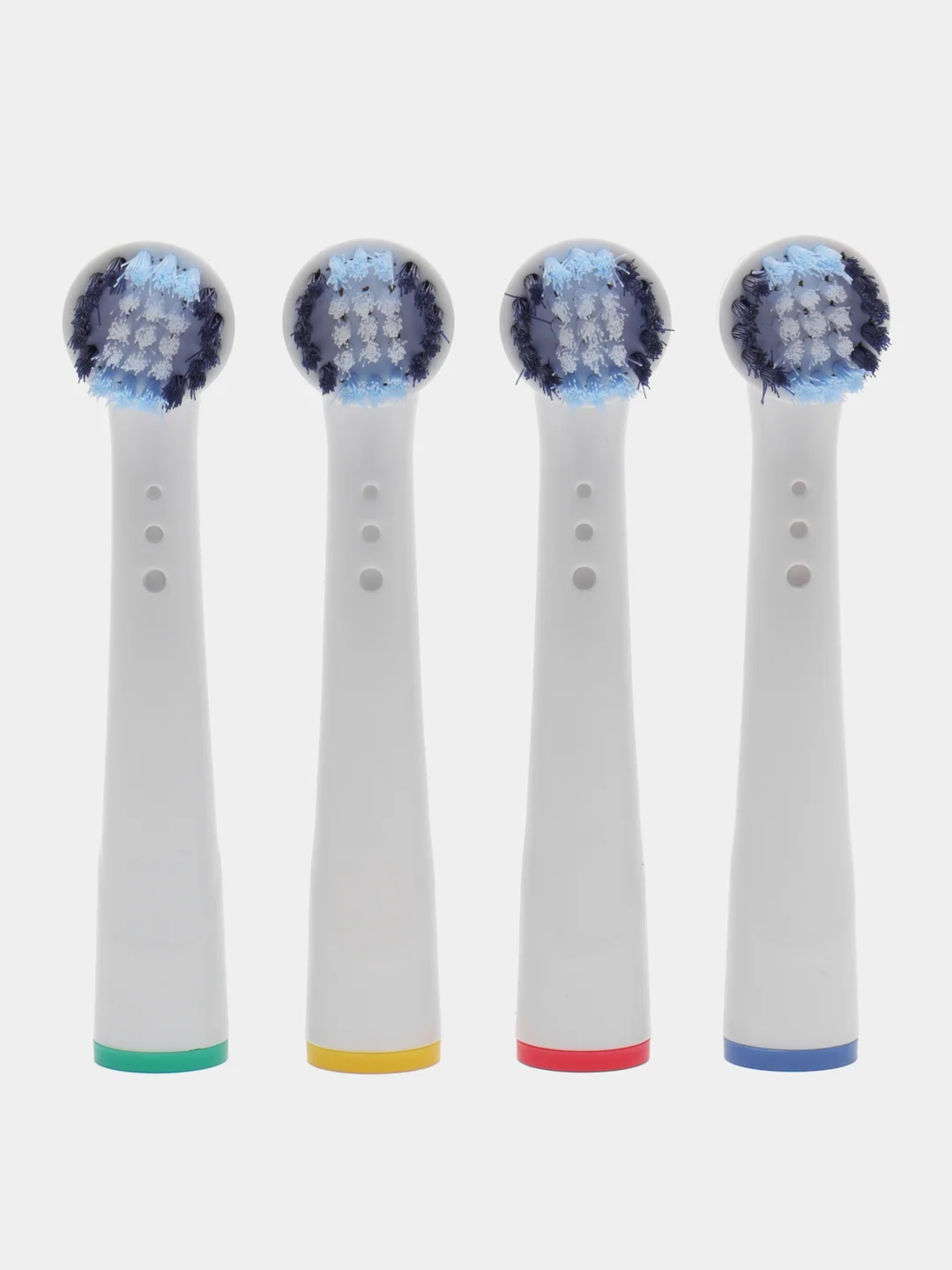 Темно-синий насадки для электрической зубной щетки, совместимые с Oral-B Braun, 4 шт
