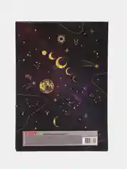 Индиго ежедневник недатированный Starry А5, ламинированная обложка, 128 листов, 145 х 215 мм