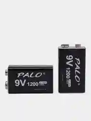 Аккумулятор крона батарейка 6f22 9V PALO, 1200 mAh