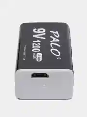Аккумулятор крона батарейка 6f22 9V PALO, 1200 mAh