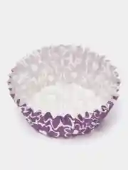 Фиолетовый тарталетка, цветочки, 3,5 х 2 см