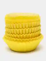 Желтый форма для выпечки круглая, 3,5 x 2 см