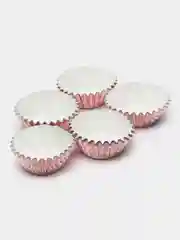 Розовый форма для выпечки круглая, 3,5 x 2 см