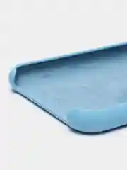 Голубой чехол для iPhone 11, 6S, 7, 8, XR, XS, 7+, XS Max, Silicone Case, с открытым низом