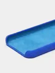 Голубой чехол для iPhone 11, 6S, 7, 8, XR, XS, 7+, XS Max, Silicone Case, с открытым низом
