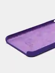 Фиолетовый чехол для iPhone 11, 6S, 7, 8, XR, XS, 7+, XS Max, Silicone Case, с открытым низом