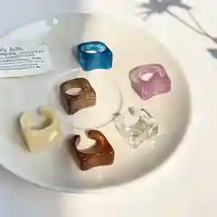 Массивные женские кольца