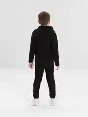 Черный костюм Утенок флисовый