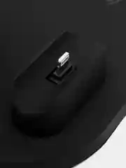 Черный беспроводная зарядка, док-станция для iPhone, Android, iWatch и AirPods