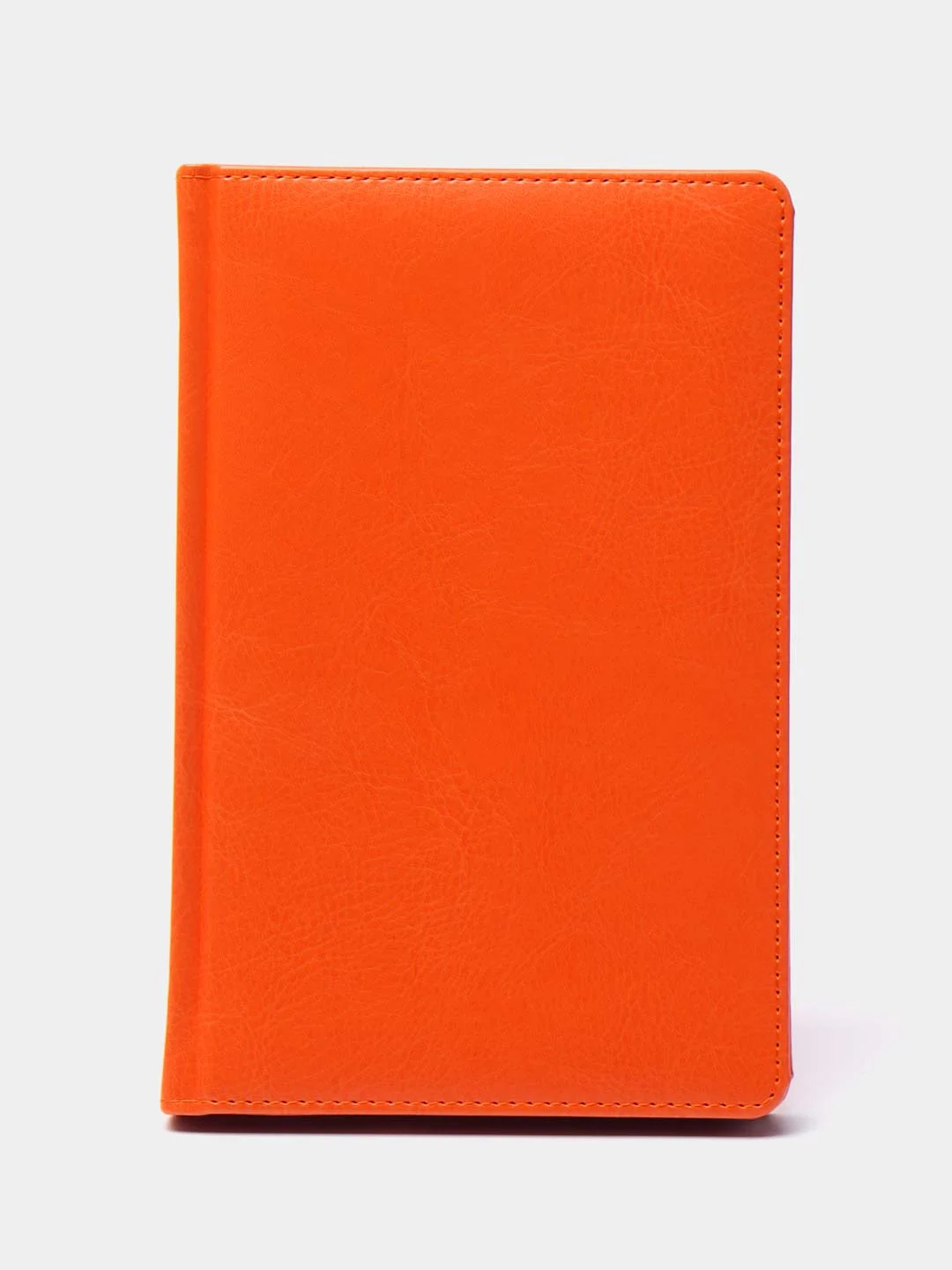 Ежедневник-планер (планинг) - блокнот недатир. А5 BRAUBERG экокожа, 136л, оранжевый,111668