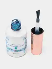 Синий гель-лак для ногтей, с блестками, блестки-шестигранники, OBP Diamond