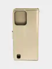 Золотой чехол-книжка, с магнитной застежкой для Realme C31, Реалми С31