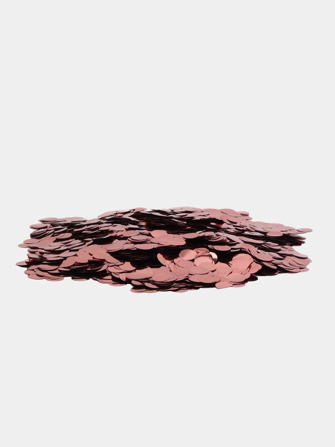 Розовый конфетти фольгированные "Круги", 500 г