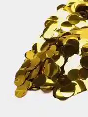Золотой конфетти фольгированные "Круги", 500 г