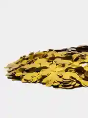 Золотой конфетти фольгированные "Круги", 500 г
