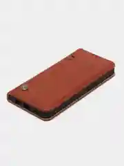Коричневый чехол-книжка на Realme C30 (Реалми С30)