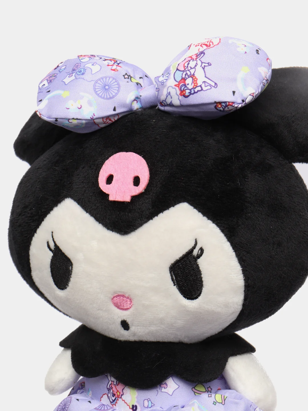 Сиреневый мягкая игрушка Hello Kitty (Хеллоу Китти), "Куроми"