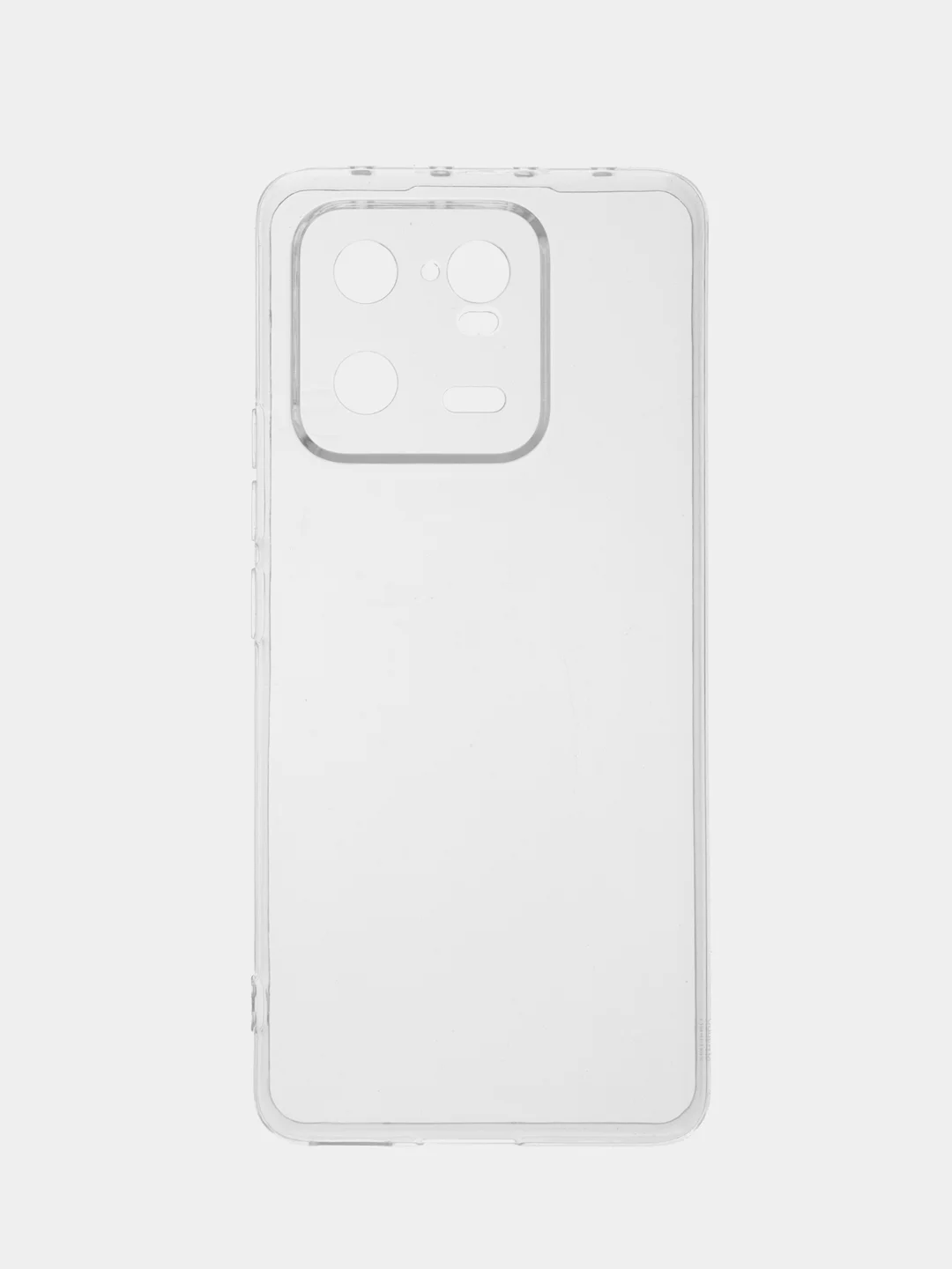 Прозрачный чехол Xiaomi 13 Pro, Сяоми 13 Про прозрачный силиконовый с защитой камеры