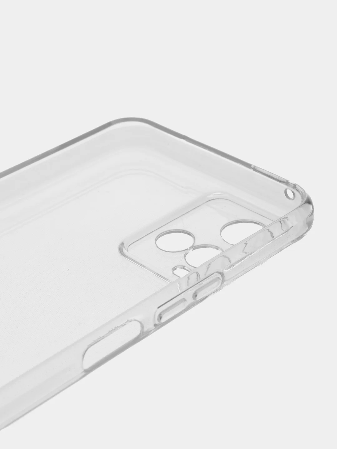 Прозрачный чехол Vivo Y33s, Y21 2021 Виво Ю33с, Ю21 2021 прозрачный силиконовый с защитой камеры