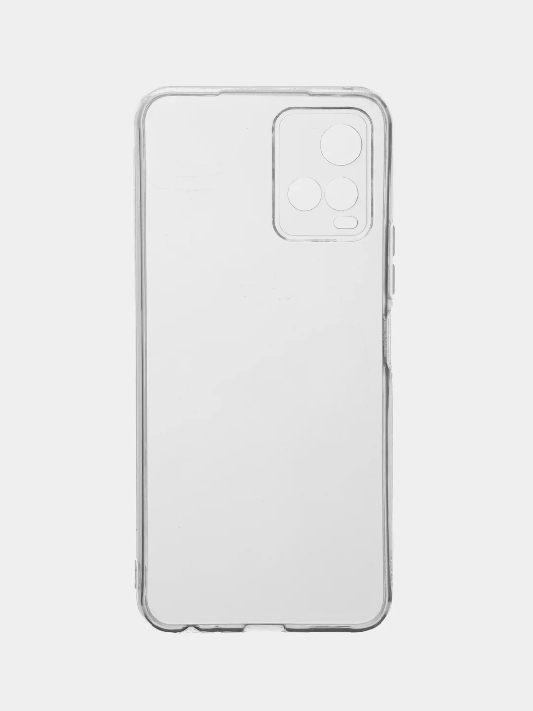 Прозрачный чехол Vivo Y33s, Y21 2021 Виво Ю33с, Ю21 2021 прозрачный силиконовый с защитой камеры