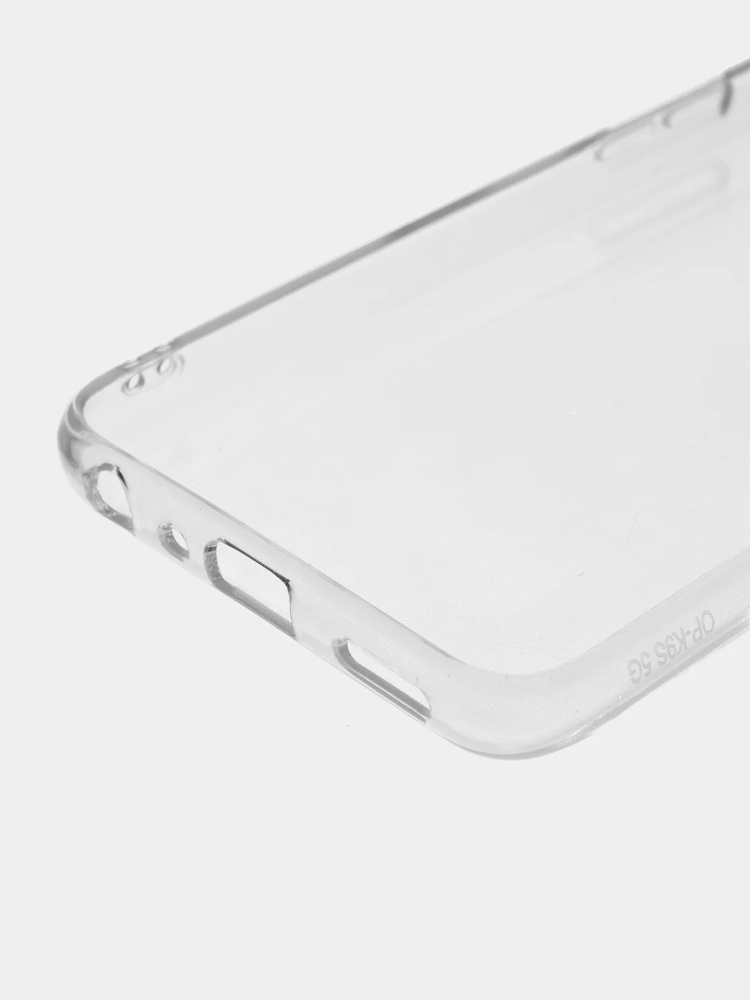 Прозрачный чехол Oppo K9s 5G (Оппо К9с 5Джи), прозрачный, силиконовый, с защитой камеры