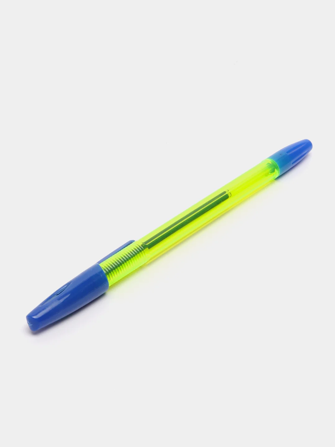 Ручка шариковая Office Style 820, узел 0.7 мм, чернила синие, корпус зелёный хамелеон