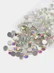 Стразы стекло SS30 холодной фиксации Crystal AB, 288 штук