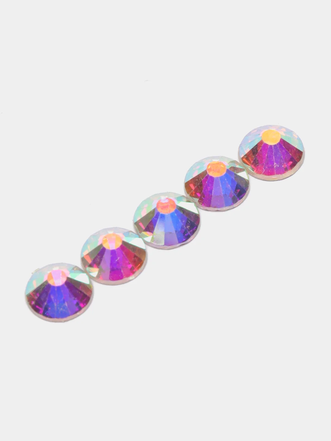 Стразы стекло SS30 холодной фиксации Crystal AB, 288 штук