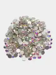 Стразы стекло SS30 холодной фиксации Crystal AB, 288 штук