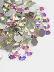 Стразы стекло SS30 холодной фиксации Crystal AB, 288 штук