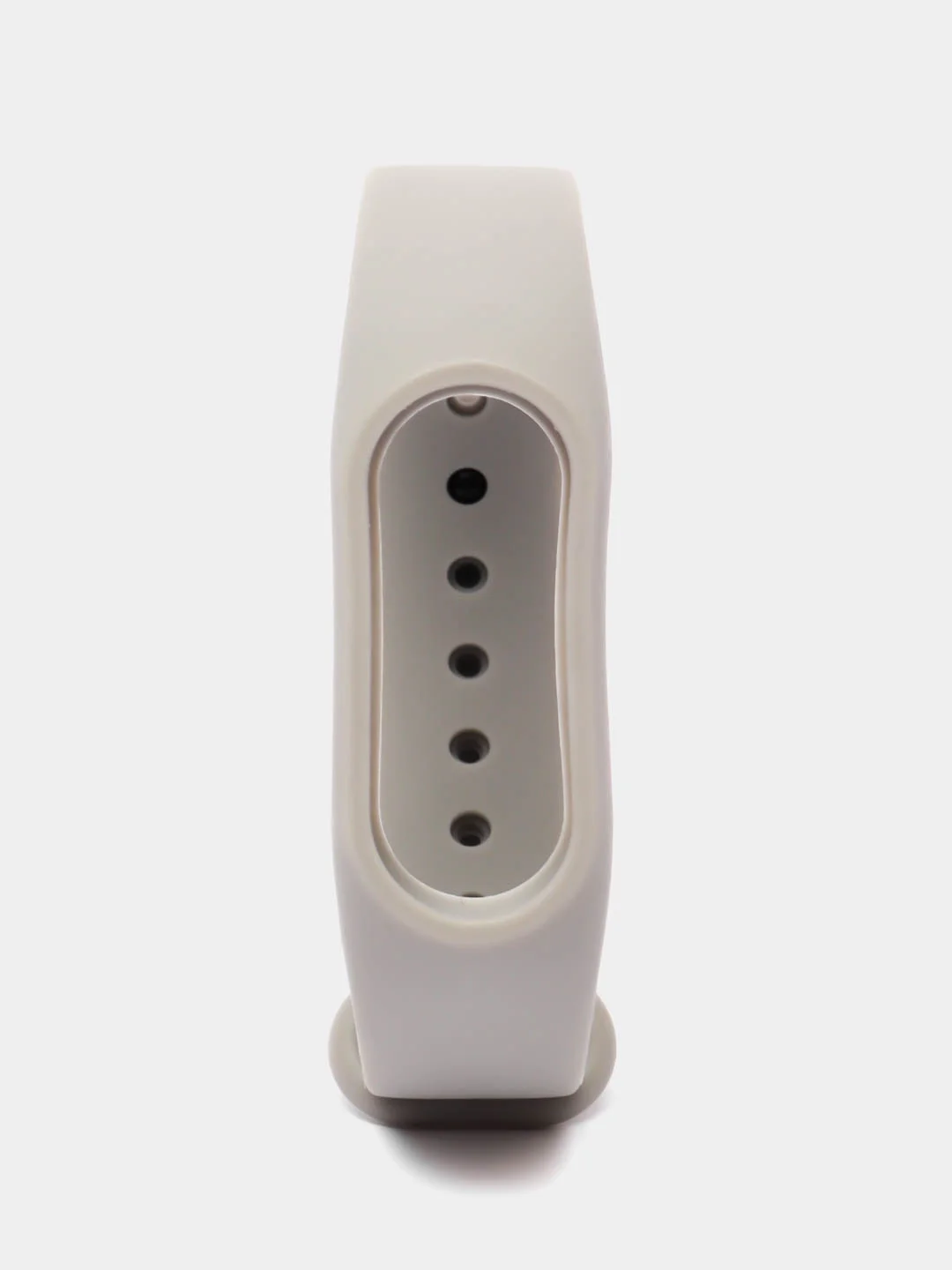 Серый силиконовый ремешок Xiaomi Mi Band 2