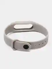 Серый силиконовый ремешок Xiaomi Mi Band 2
