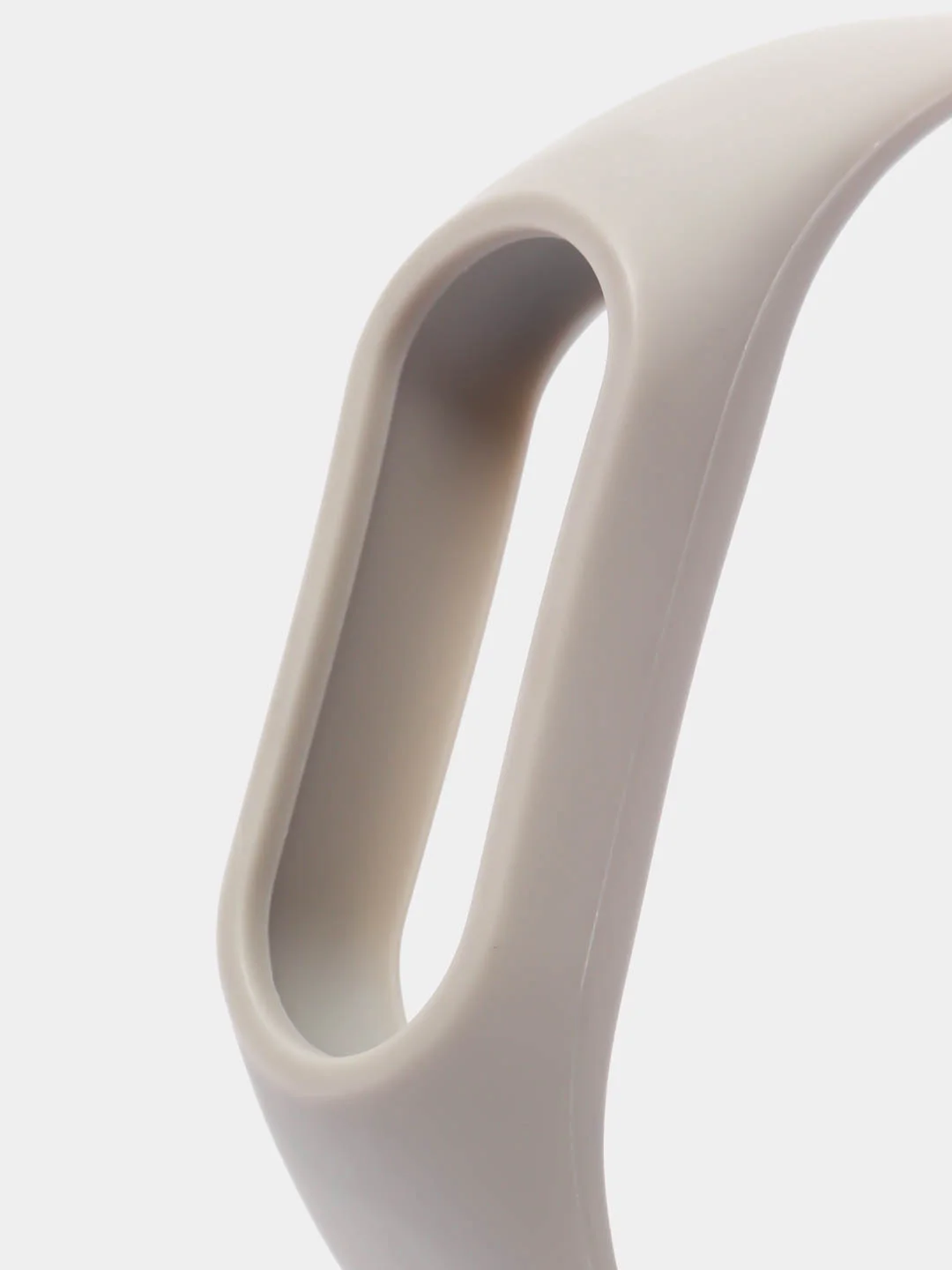 Серый силиконовый ремешок Xiaomi Mi Band 2